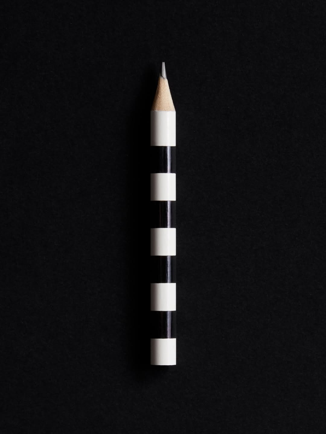 Striped pencil