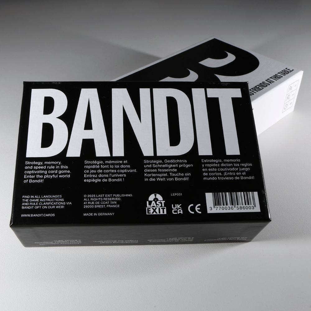 Boîte BANDIT vue de dos
